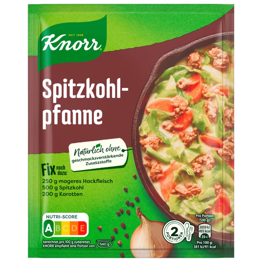 Knorr Fix Spitzkohl-Pfanne 36g